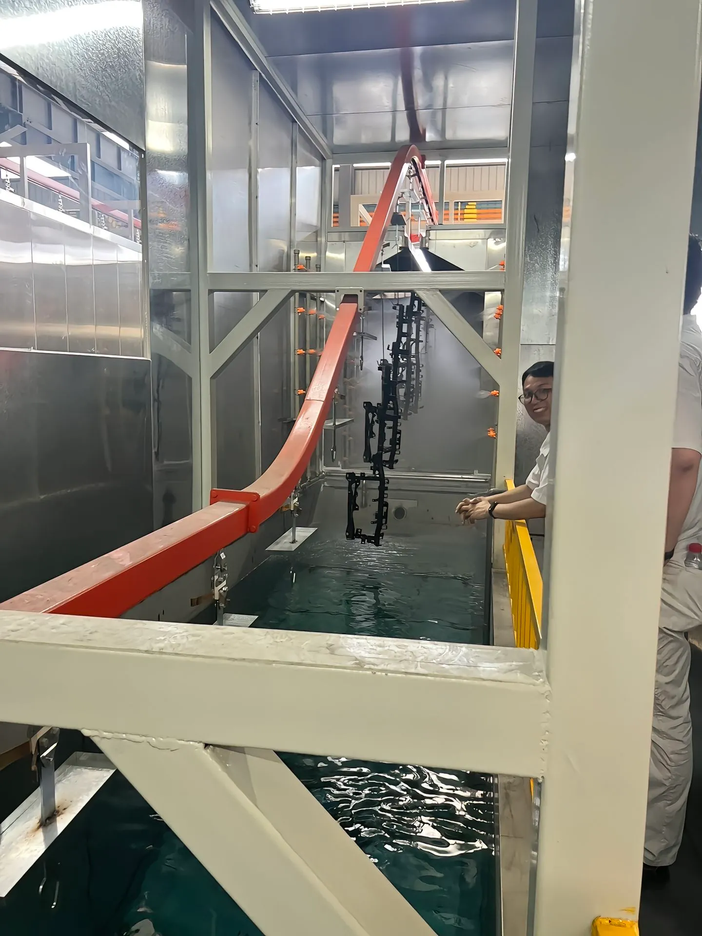 Автоматическая линия электрофореза