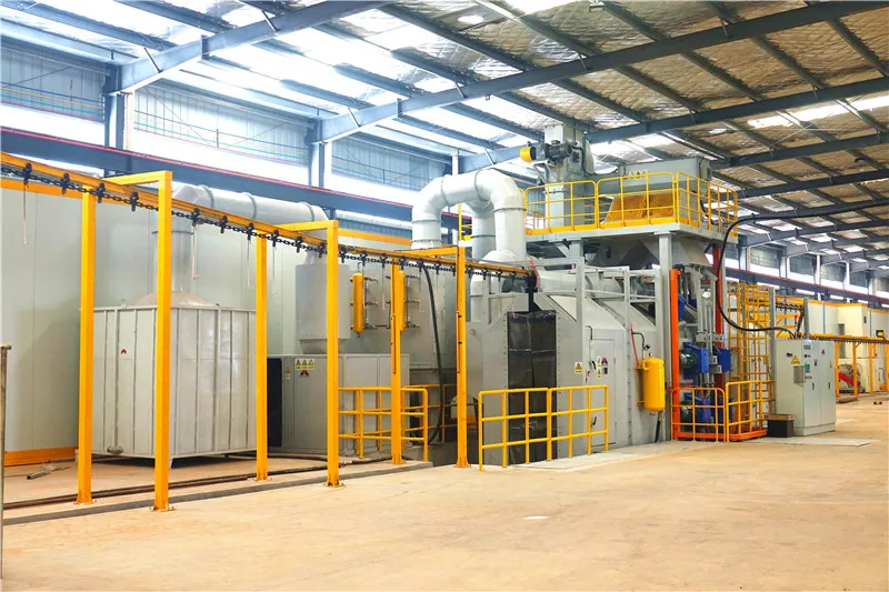 Подвесная дробеструйная машина (для линии покраски) - Изображение 2