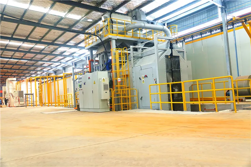 Подвесная дробеструйная машина (для линии покраски) - Изображение 3