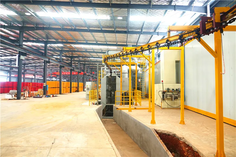 Подвесная дробеструйная машина (для линии покраски) - Изображение 4