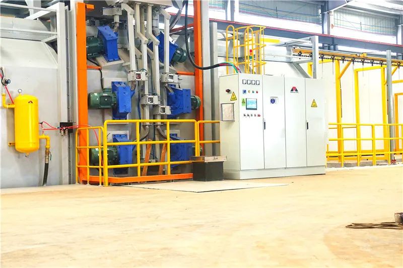 Подвесная дробеструйная машина (для линии покраски) - Изображение 5