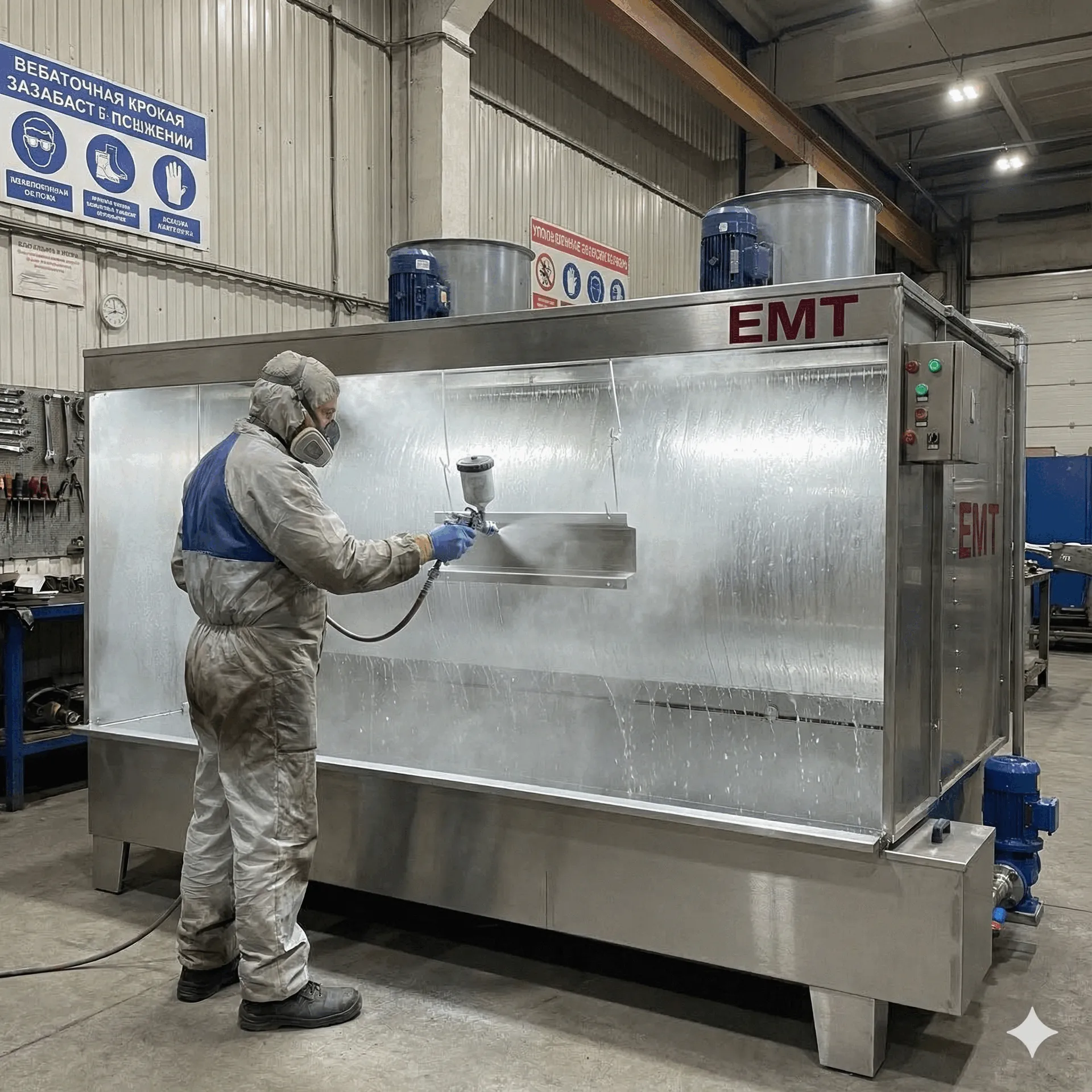 Кабина с водяной завесой - Изображение 2