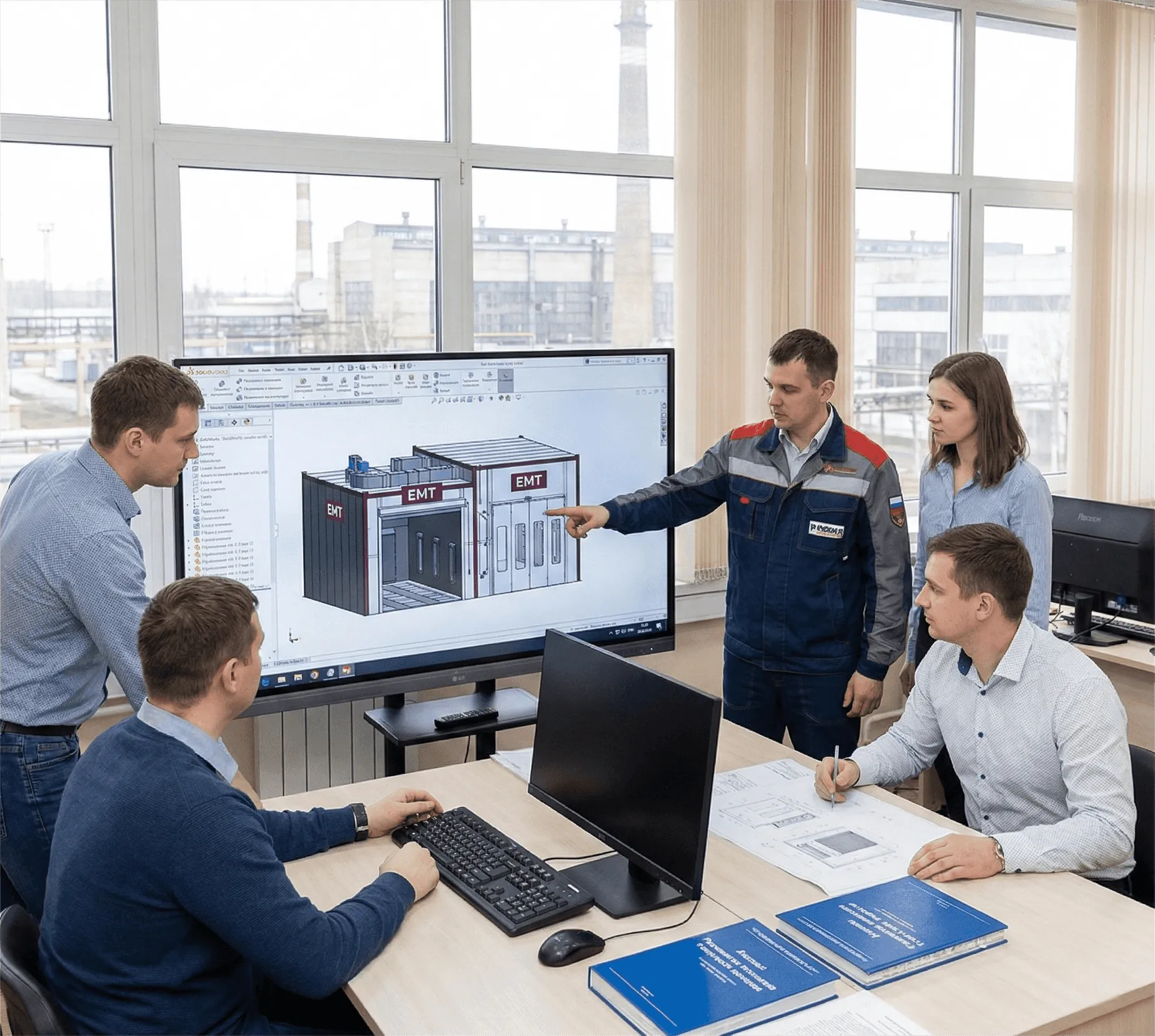 Команда научных исследований и инженерного проектирования