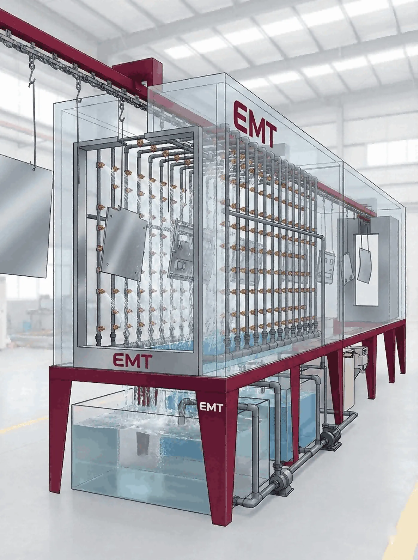 Оборудование химической подготовки (распыление)