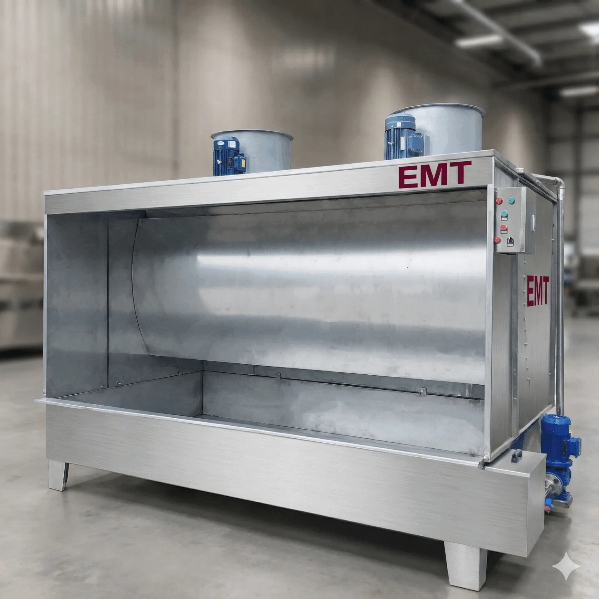 Water Curtain Spray Cabinet