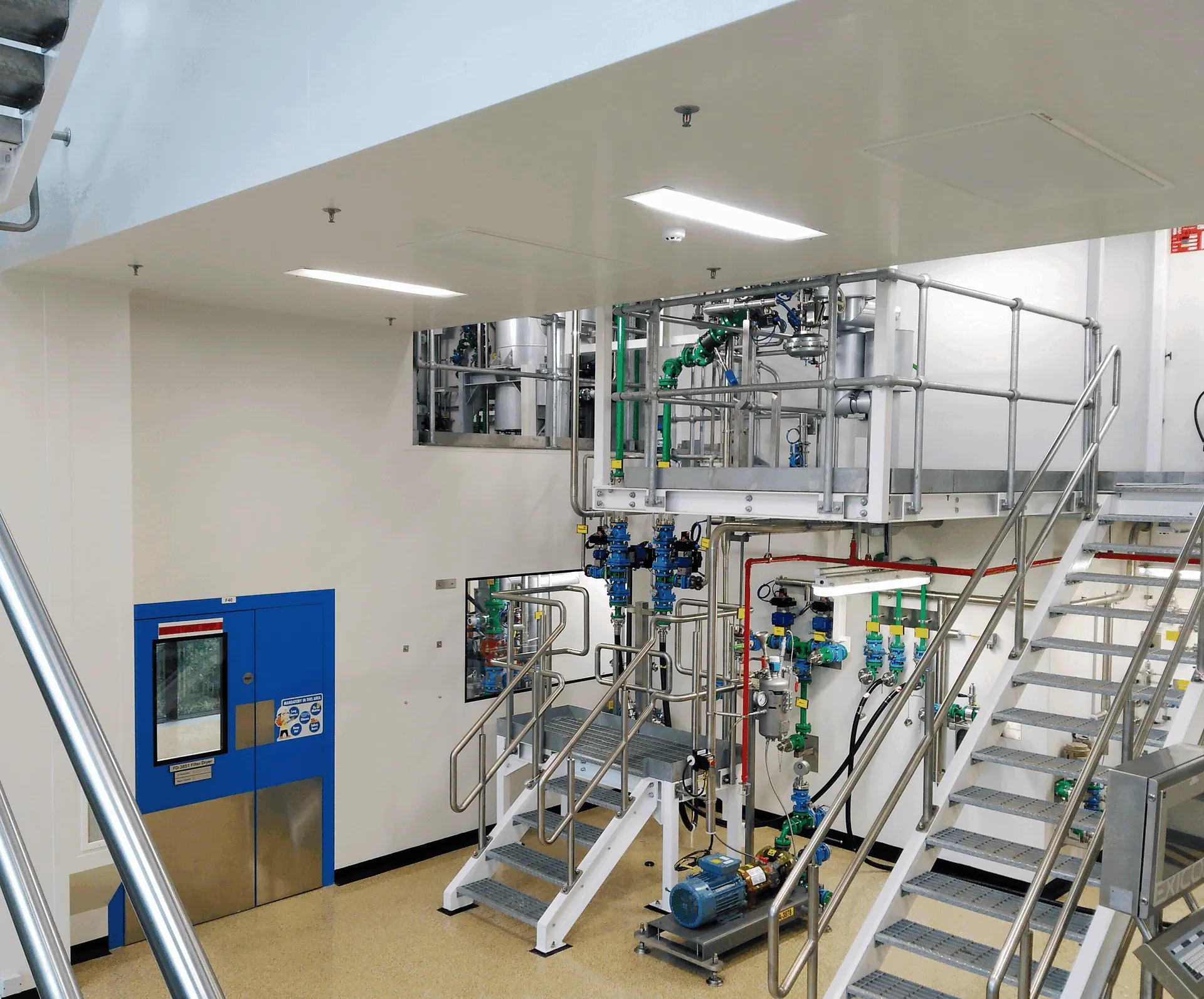 Проект чистого помещения GMP для фармацевтического предприятия