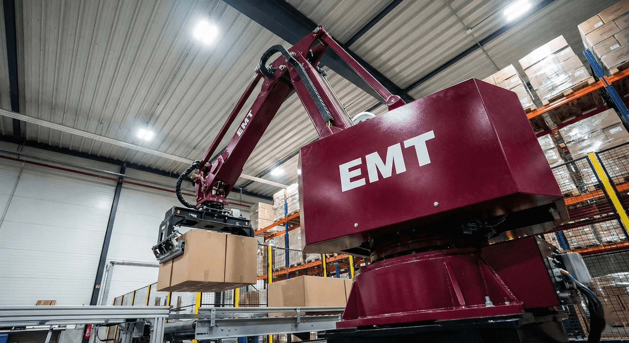 Проект интеллектуальной станции паллетирования для логистического центра