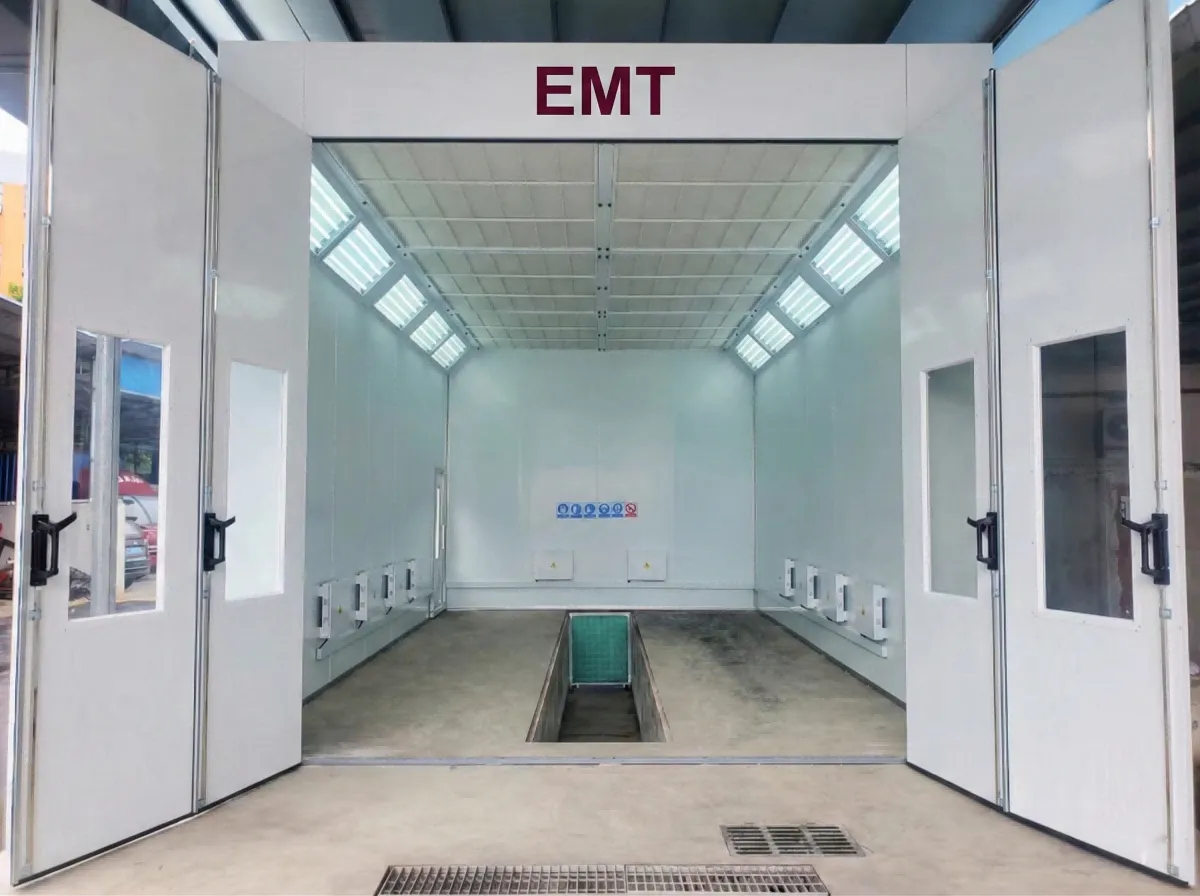 Окрасочно-сушильная камера для автобусов