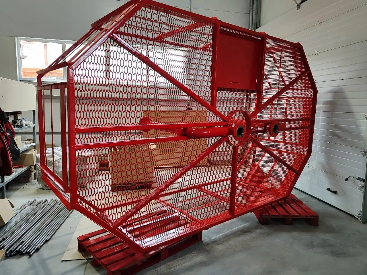 Высокотемпературная печь для пожарного оборудования