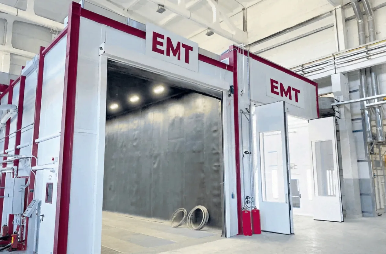 Пескоструйная камера для военно-промышленного предприятия