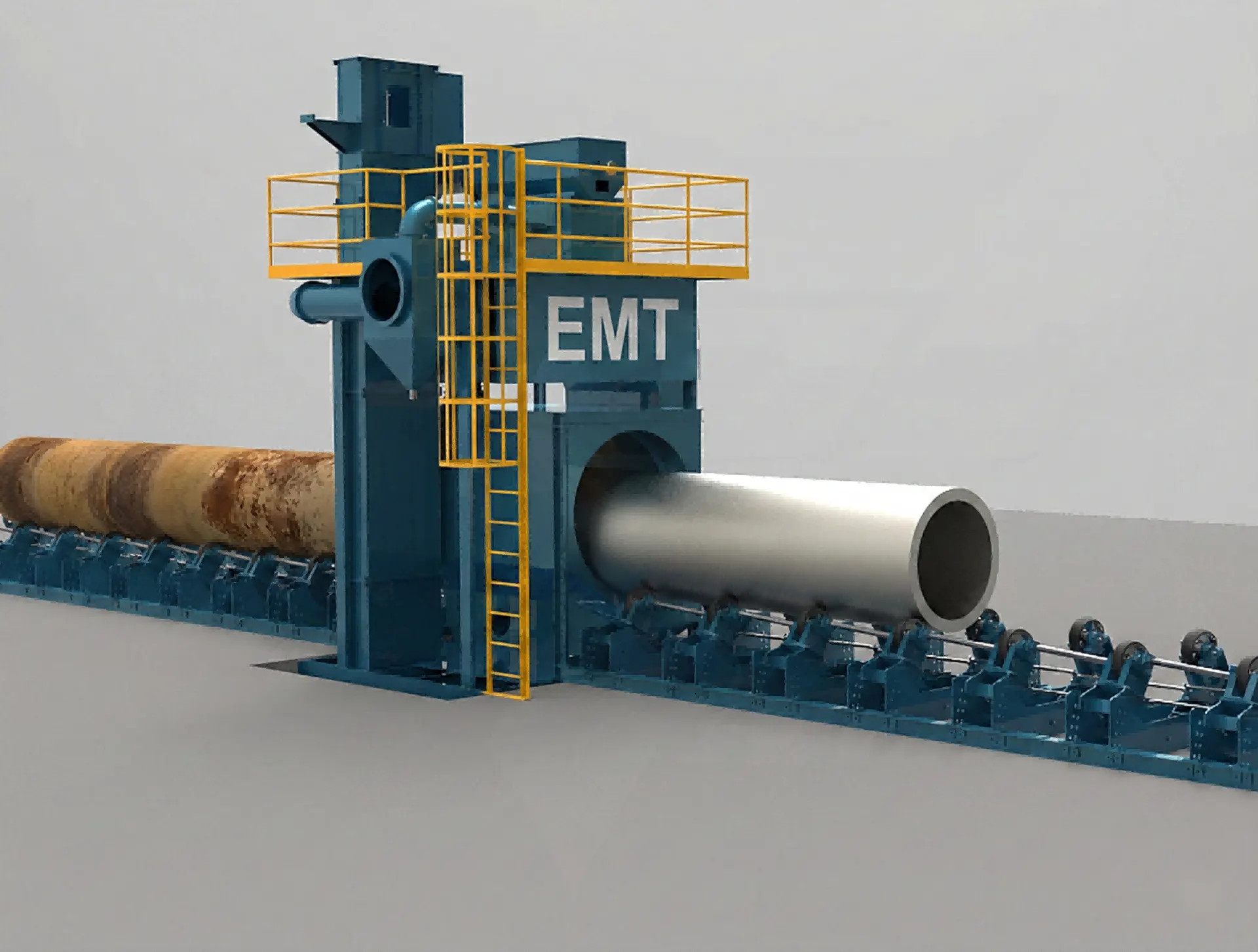 Shot Blasting of Steel Structures: Corrosion Protection