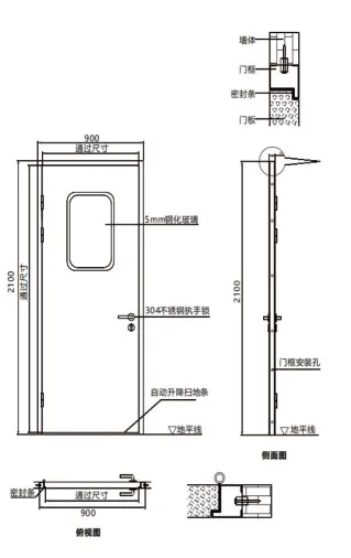 Steel Clean Door